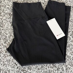Lululemon Align High Rise Black Pant Sz 14  25” Length